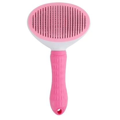 Self-Cleaning Pet Grooming Brush for Dogs and Cats